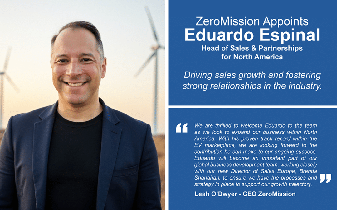 ZeroMission targets North American with the appointment of Eduardo Espinal